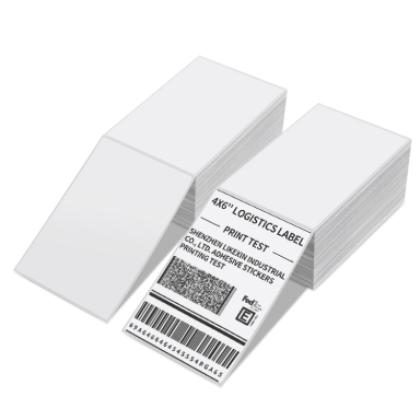 4x6 Fanfold Thermal Shipping Label